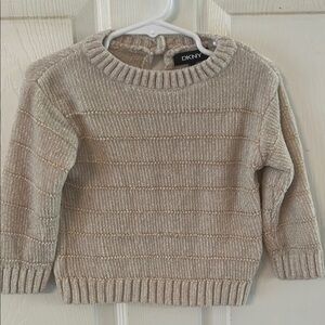 DKNY Cream Sweater 18M